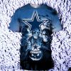 Dallas Cowboys 3D T Shirt Special Gift For Men And Women Halloween Horror