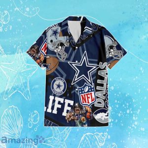 Dallas Cowboys NFL Combo Hawaiian Shirt & Short Trending Gift For Fans Product Photo 2