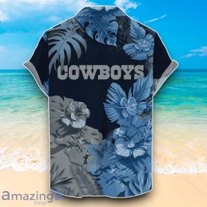 Dallas Cowboys NFL Hawaiian Shirt Floral And Skull Unique Design For Fans Product Photo 2