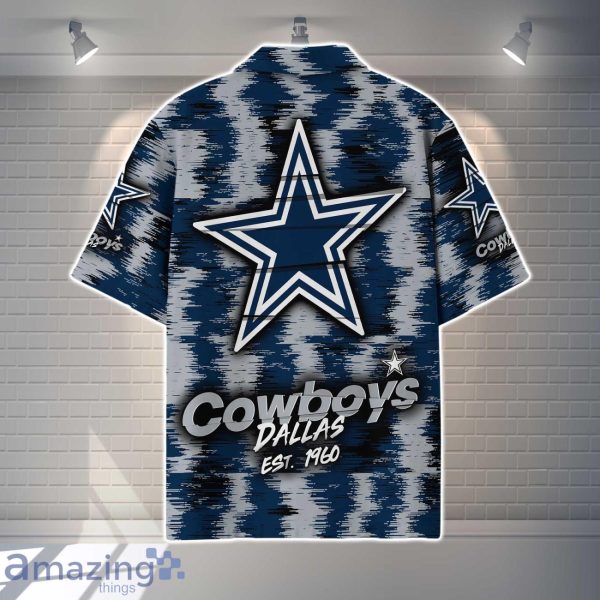Dallas Cowboys NFL Hawaiian Shirt Vintage Custom Name For Fans Product Photo 3