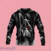 Dead Kiss Skull Zip Up 3D Hoodie Gift For Men And Women