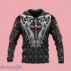 Death Angel Cross Skull Zip Up 3D Hoodie Gift For Men And Women