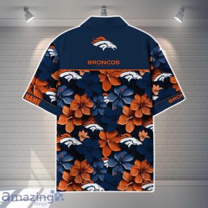 Denver Broncos NFL Flower Hawaiian Shirt Custom Name Gift Ideas For Men Women Product Photo 3