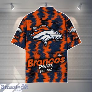Denver Broncos NFL Hawaiian Shirt Vintage Custom Name For Fans Product Photo 3