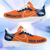 Denver Broncos NFL Trending Air Mesh Running Shoes Custom Name For Fans