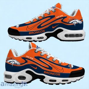 Denver Broncos TN Sport Shoes Best Gift For NFL Fans Double Swoosh Custom Name Product Photo 2