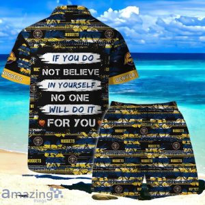 Denver Nuggets Team Logo Pattern Vintage Hawaiian Shirt And Short Product Photo 2