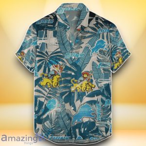 Detroit Lions NFL Hawaiian Shirt Retro Style Special Edition For Fans Product Photo 1