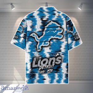 Detroit Lions NFL Hawaiian Shirt Vintage Custom Name For Fans Product Photo 3