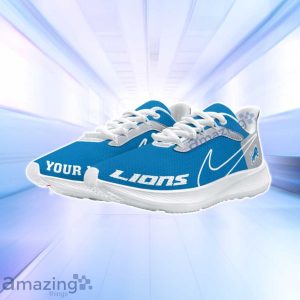 Detroit Lions NFL Trending Air Mesh Running Shoes Custom Name For Fans Product Photo 2
