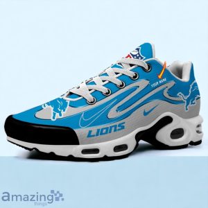 Detroit Lions TN Sport Shoes Best Gift For NFL Fans Double Swoosh Custom Name Product Photo 1