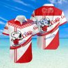 Diet-Coke Logo Snoopy Pattern Tropical Button Down Hawaiian Shirt