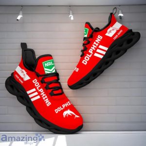 Dolphins NRL Max Soul Shoes Custom Name Gift For Fans Product Photo 3