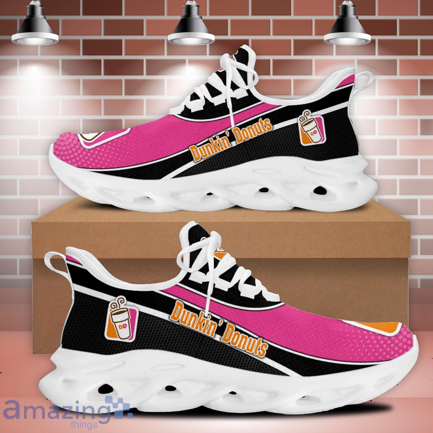 Dunkin’ Donuts Work at Max Soul Shoes Sneakers New Gift image Dunkin’ Donuts Work at Max Soul Shoes Sneakers New Gift Product Photo 2