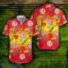 Dusseldorfer EG Red Yellow Gradient Hawaiian Shirt Style Gift