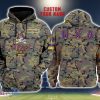 East Carolina Pirates 3D Printing Army Camo Pattern Unisex Hoodies Custom Name For Fans