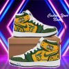 Edmonton Elks Air Jordan High Top Fashionable Sneakers For Sport Fans Custom Number & Name