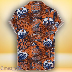 Edmonton Oilers NFL Hawaiian Shirt Special Gift For Father's Days Product Photo 2
