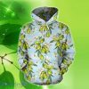 Elegant Olive Floral 3D Hoodie Best Gift For Men And Women