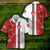 Elvis Presley Red Pattern With Signature Hawaiian Shirt Style Gift