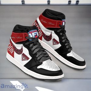 Essendon Bombers AFL Air Jordan Hightop Shoes Custom Name Gift For Fans Product Photo 3