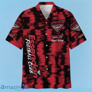 Essendon Bombers AFL Hawaiian Shirt Special Design Custom Name Product Photo 2