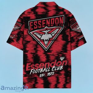 Essendon Bombers AFL Hawaiian Shirt Special Design Custom Name Product Photo 3