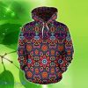 Ethnic Flower Style Pattern 3D Hoodie Best Gift For Men And Women