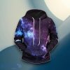 Fashion Active Galaxy 3D Hoodie Unique Gift
