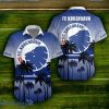 F.C. København Blue Palm Tree Hawaiian Shirt Style Gift