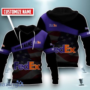FedEx 3D Shirt All Over Print Custom Name Unisex Edition For Men Women Product Photo 2