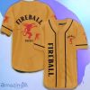 Fireball Whisky Jersey Baseball Shirt Style Gift Shirt