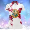 Florida Flag Patriot Custom Name Polo Shirts For Women, Gift For The Golfers
