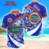 Florida Gators Custom Name Floral Hawaiian Shirt Summer Beach Shirt For Fans