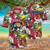 Florida Panthers NHL Parrot and leaves 3D Hawaiian Shirt For Men And Women