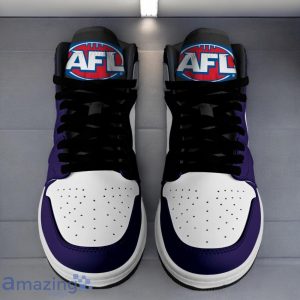 Fremantle Dockers AFL Air Jordan Hightop Shoes Custom Name Gift For Fans Product Photo 2