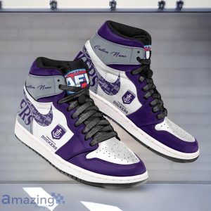 Fremantle Dockers AFL Air Jordan Hightop Shoes Custom Name Gift For Fans Product Photo 3