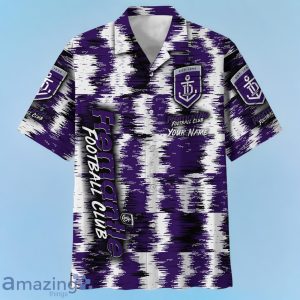 Fremantle Dockers AFL Hawaiian Shirt Special Design Custom Name Product Photo 2