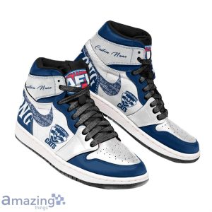 Geelong Cats AFL Air Jordan Hightop Shoes Custom Name Gift For Fans Product Photo 3