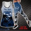 Geelong Cats AFL Combo Hollow Tank Top and Leggings Custom Name Gift For Women