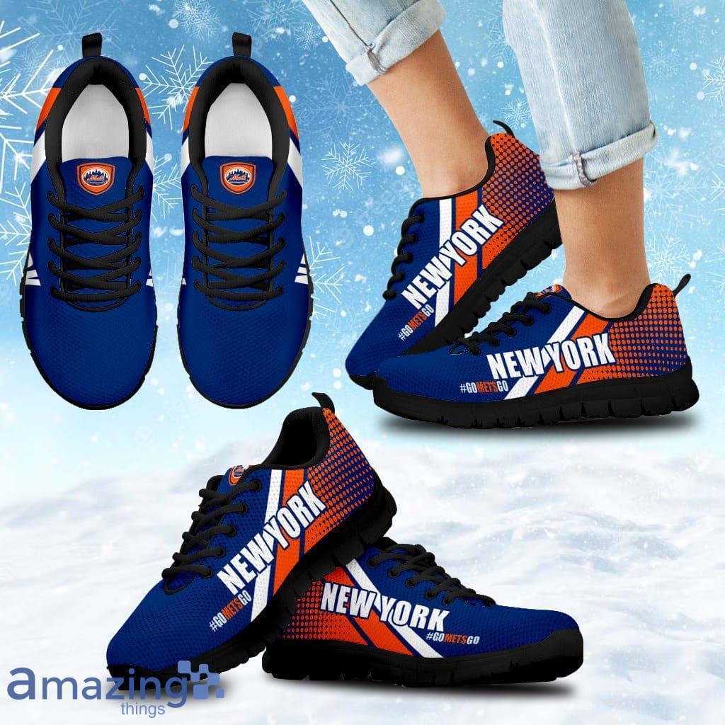Go New York Mets Go New York Mets Sneakers Shoes Gift For Big Fans image Go New York Mets Go New York Mets Sneakers Shoes Gift For Big Fans Product Photo 1