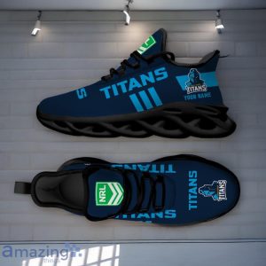 Gold Coast Titans NRL Max Soul Shoes Custom Name Gift For Fans Product Photo 4