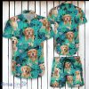 Golden Retriever Hawaiian Shirt, Short Unique Gift