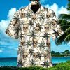 Golden Skull Hawaiian Shirt For Men Women