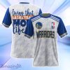Golden State Warriors NBA Living That Basketball Mom Life 3D Shirt