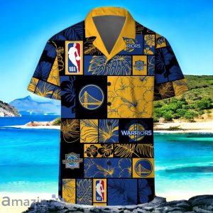 Golden State Warriors NBA Strength In Numbers AOP Hawaiian Shirt Product Photo 2