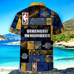Golden State Warriors NBA Strength In Numbers AOP Hawaiian Shirt Product Photo 3