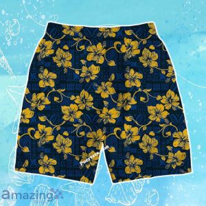Golden State Warriors Team Logo Pattern Vintage Aloha Hawaiian Shirt & Short Product Photo 4