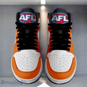 Greater Western Sydney Giants AFL Air Jordan Hightop Shoes Custom Name Gift For Fans Product Photo 2