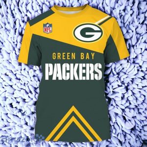 Green Bay Packers 3D T Shirt Special Gift For Men And Women Vintage Cheap Sleeve O Neck For Fans Product Photo 1